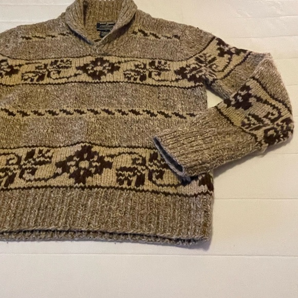 Vintage 1990s Ralph Lauren Polo Sport Sportswoman Wool Sweater Large - Picture 5 of 12